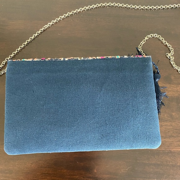 La Sera By Franchi Beaded Crossbody/Clutch - Picture 6 of 6